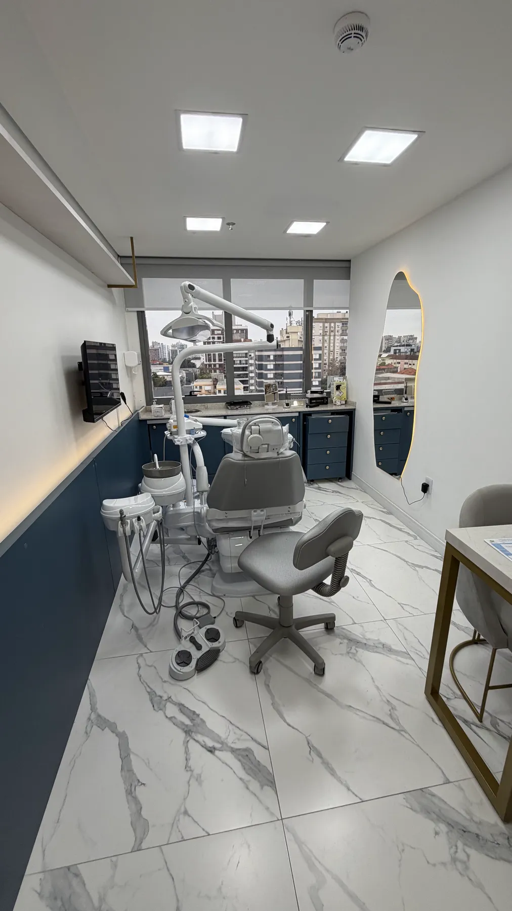 Consultório equipado da Smart Dental Studio, onde os tratamentos são realizados