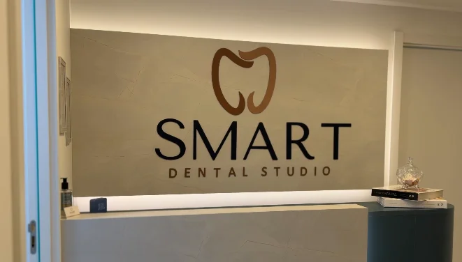 Recepção da Smart Dental Studio no Medplex Eixo Norte, Porto Alegre